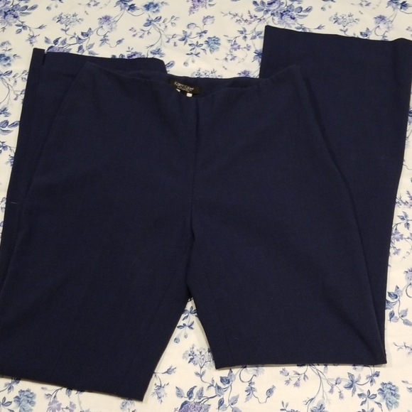 Karen Kane Pants - Karen Kane Dark Blue Size 6 Dress Pants